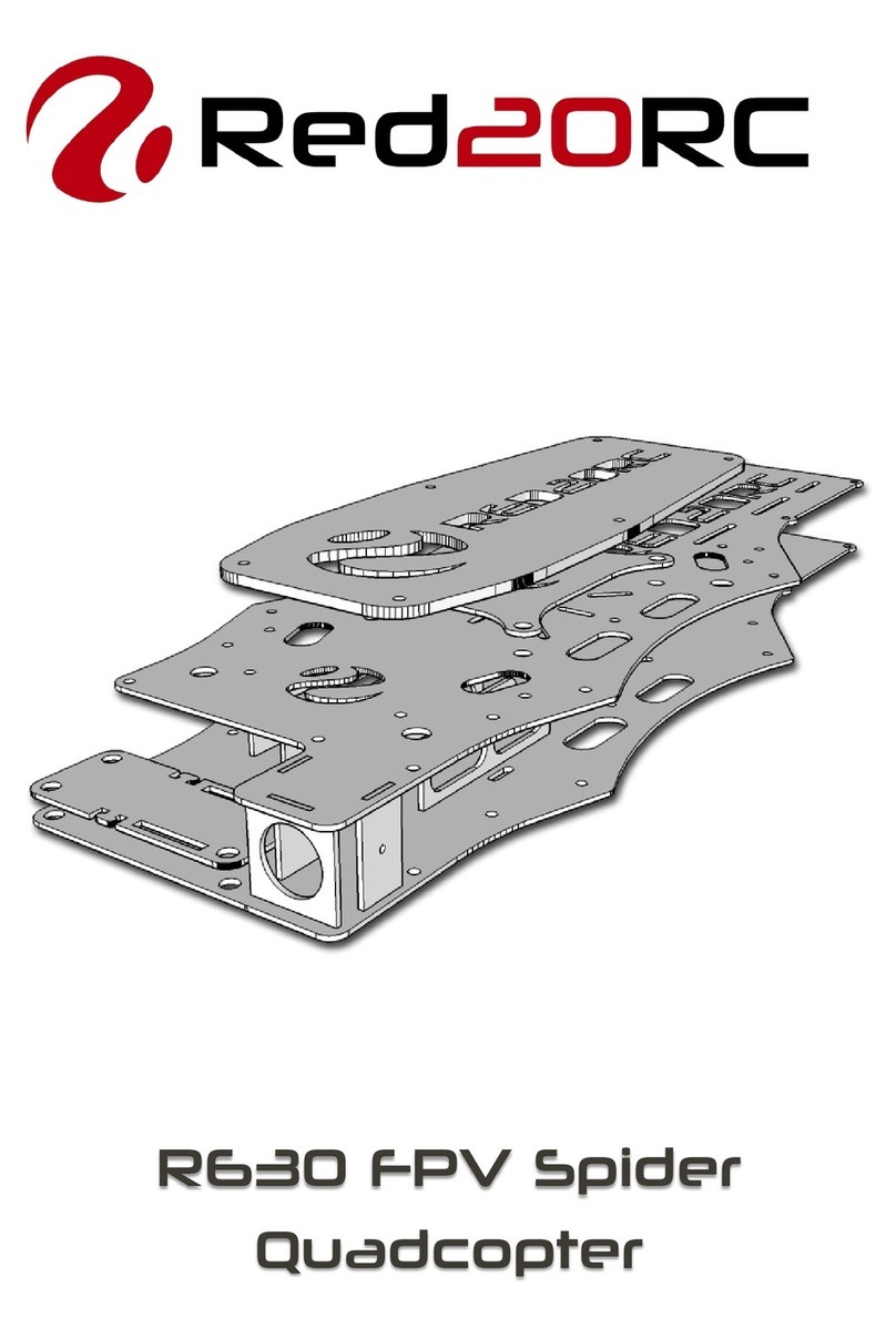 Red20Rc R630 FPV SPIDER user manual