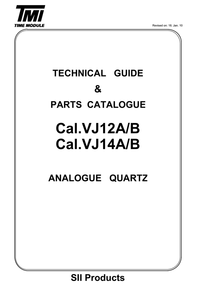 Time Module Cal.VJ12A/B Installer manual