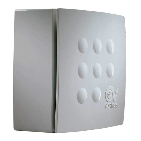 Vortice VORT QUADRO Instruction booklet