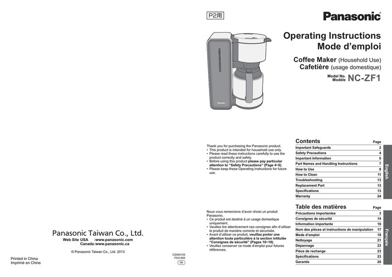 Panasonic NC-ZF1 User manual