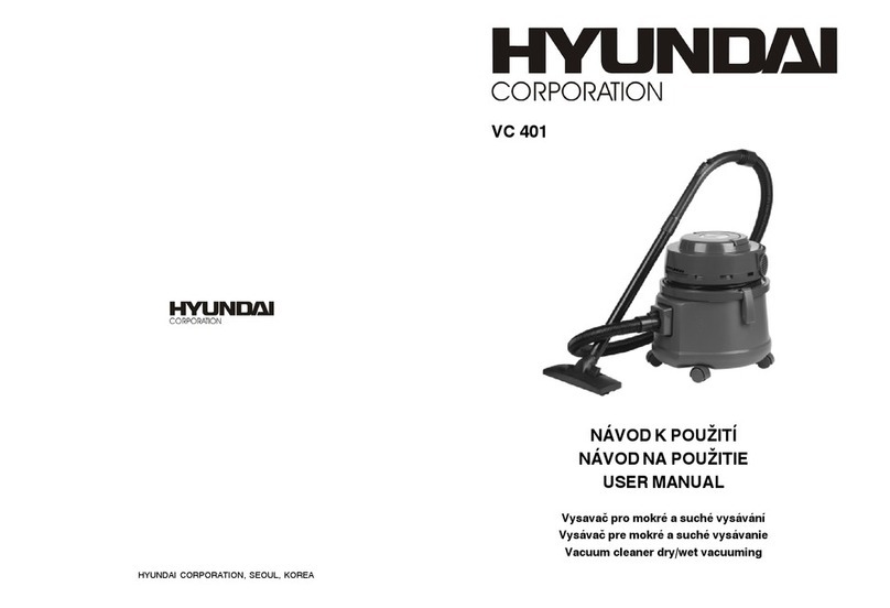 Hyundai VC 401 user manual