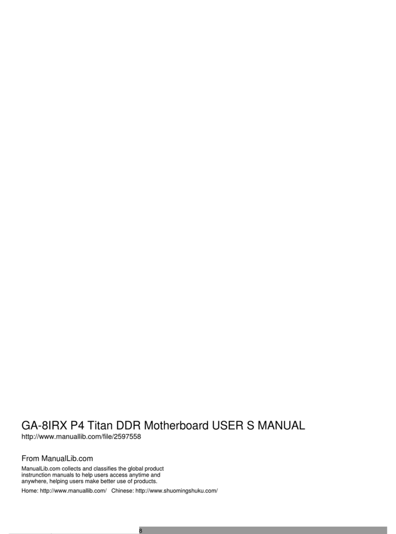 Gigabyte GA-8IRX user manual