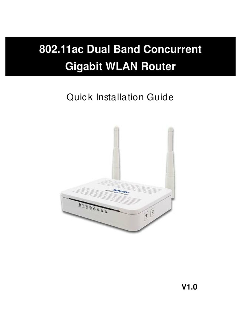 Repotec WR5822 Quick installation guide