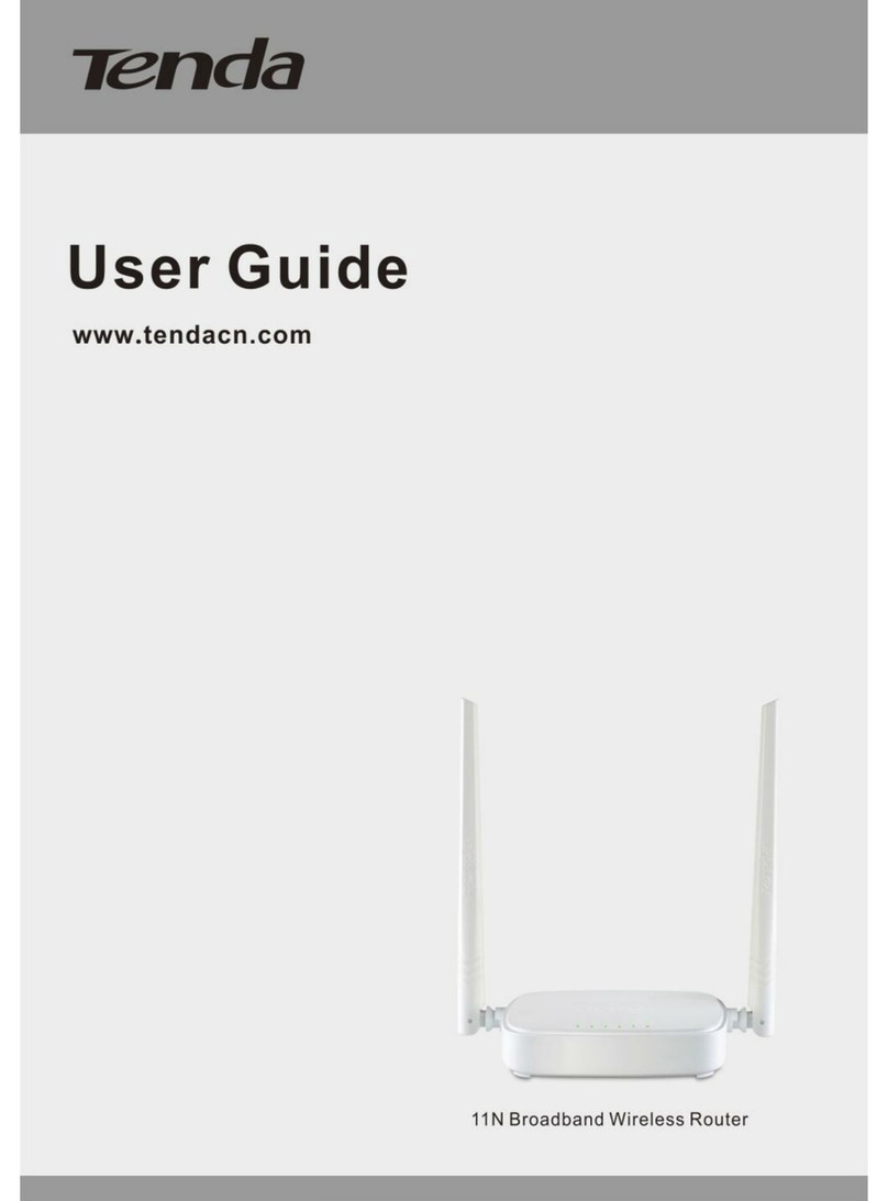 Tenda F357 User manual