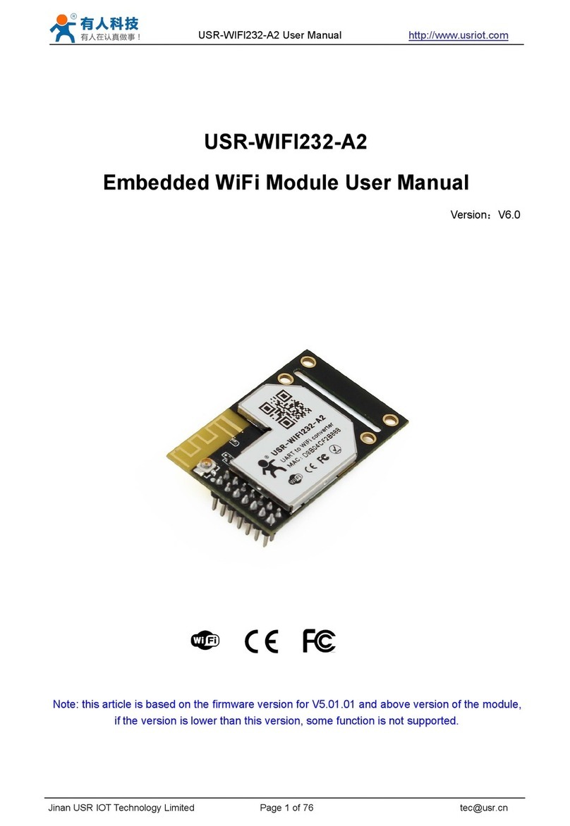 Jinan USR IOT Technology USR-WIFI232-A2 user manual