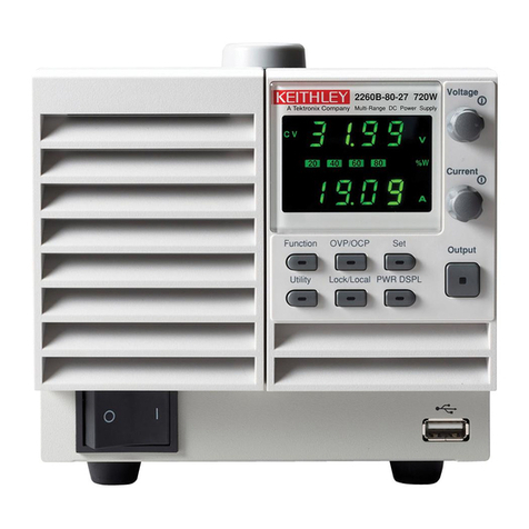 Keithley 2260B Series User manual