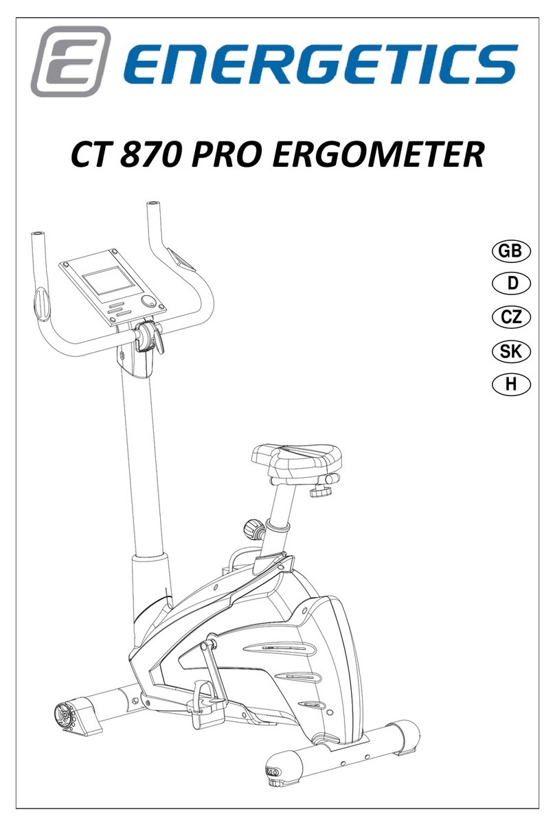 Energetics CT 870 PRO User manual