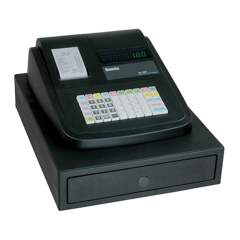 Sam4s ER-180U Series Operation and programming manual
