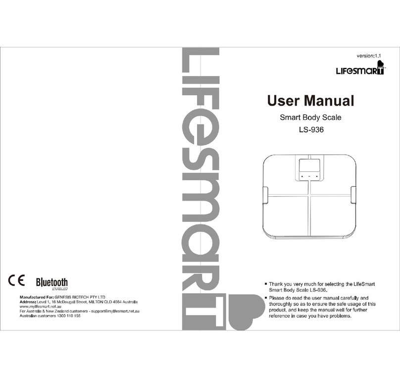Life Smart LS-936 User manual