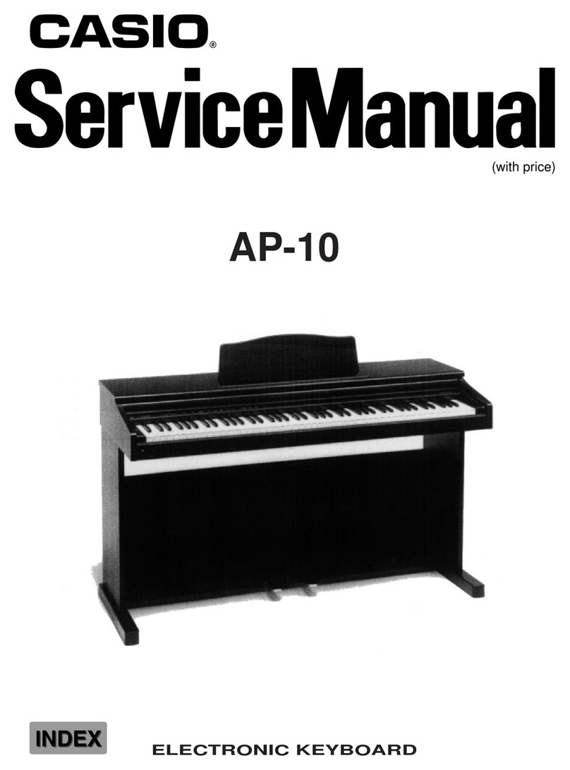 Casio AP-10 Service manual