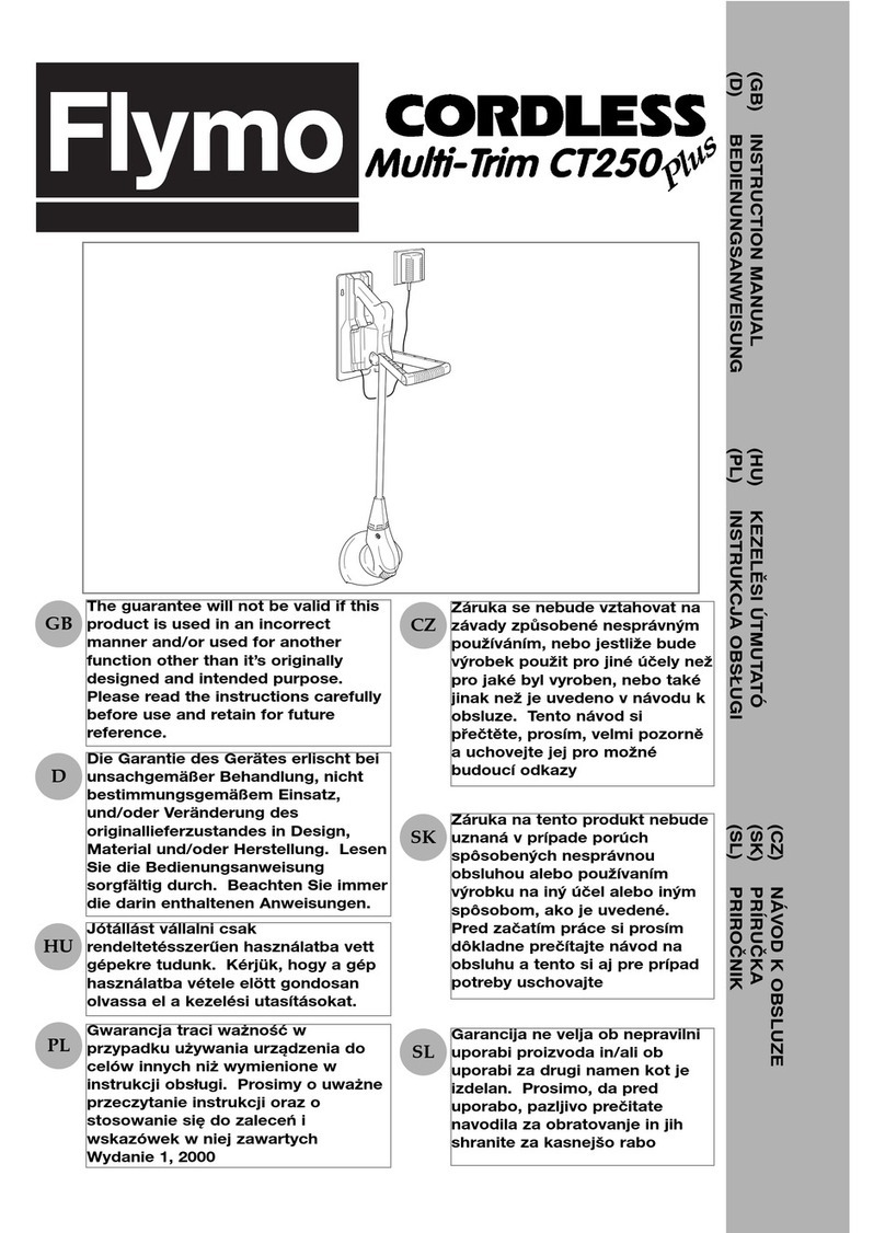 Flymo MULTI-TRIM CT250 User manual