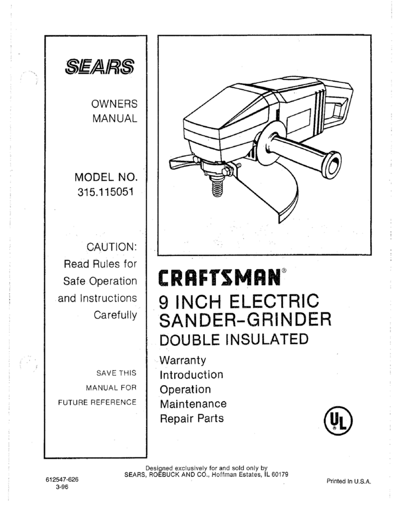 Craftsman 315.115051 User manual