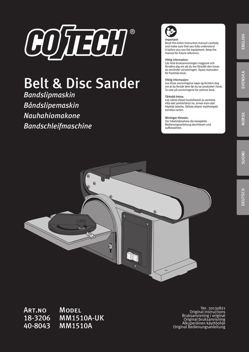 CO/Tech MM1510A-UK instruction manual