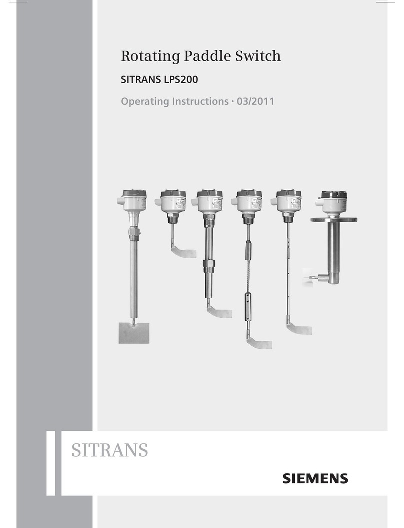Siemens SITRANS LPS200 User manual