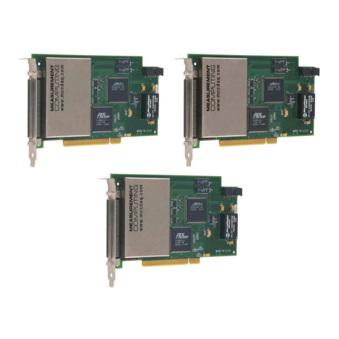 Measurement Computing PCI-DAS6034 User manual