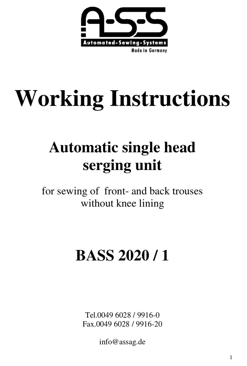 A-S-S BASS 2020 Working instructions