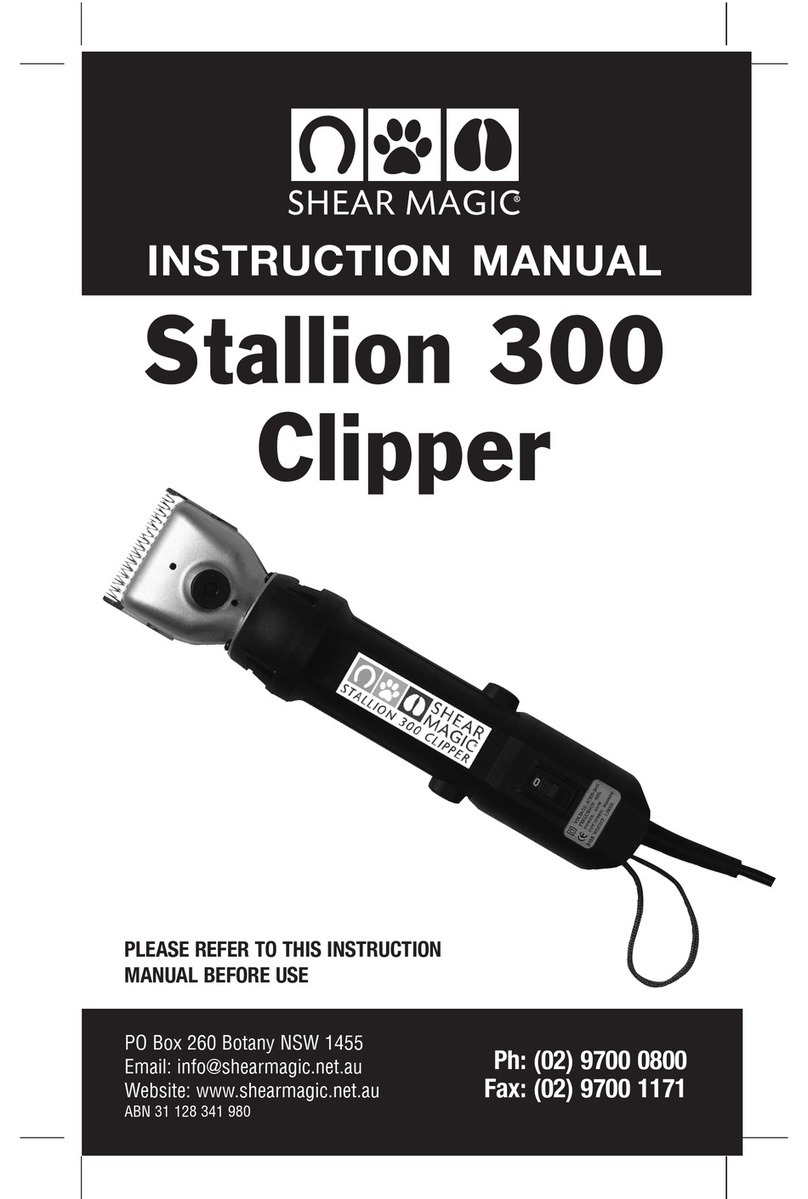 Shear Magic STALLION 300 instruction manual