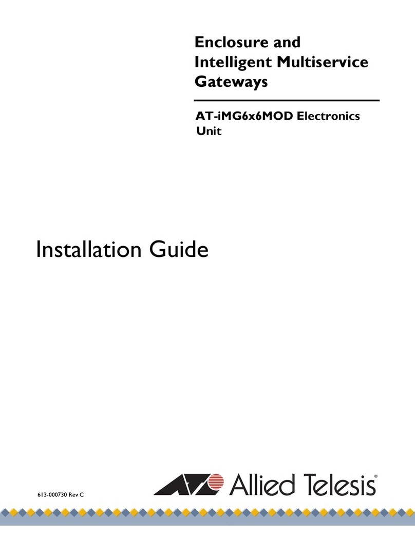 Allied Telesis AT-iMG646MOD User manual