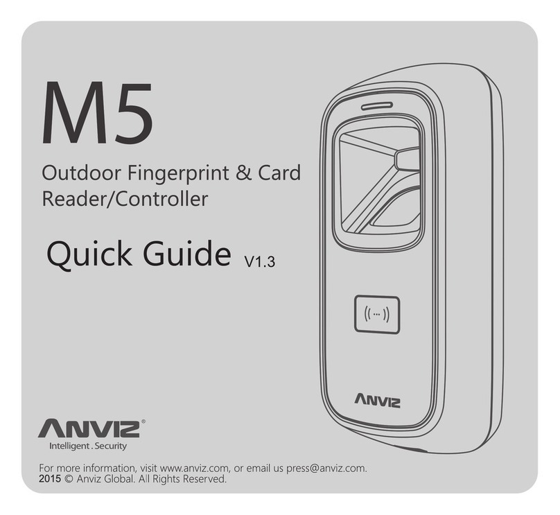 Anviz M5 User manual