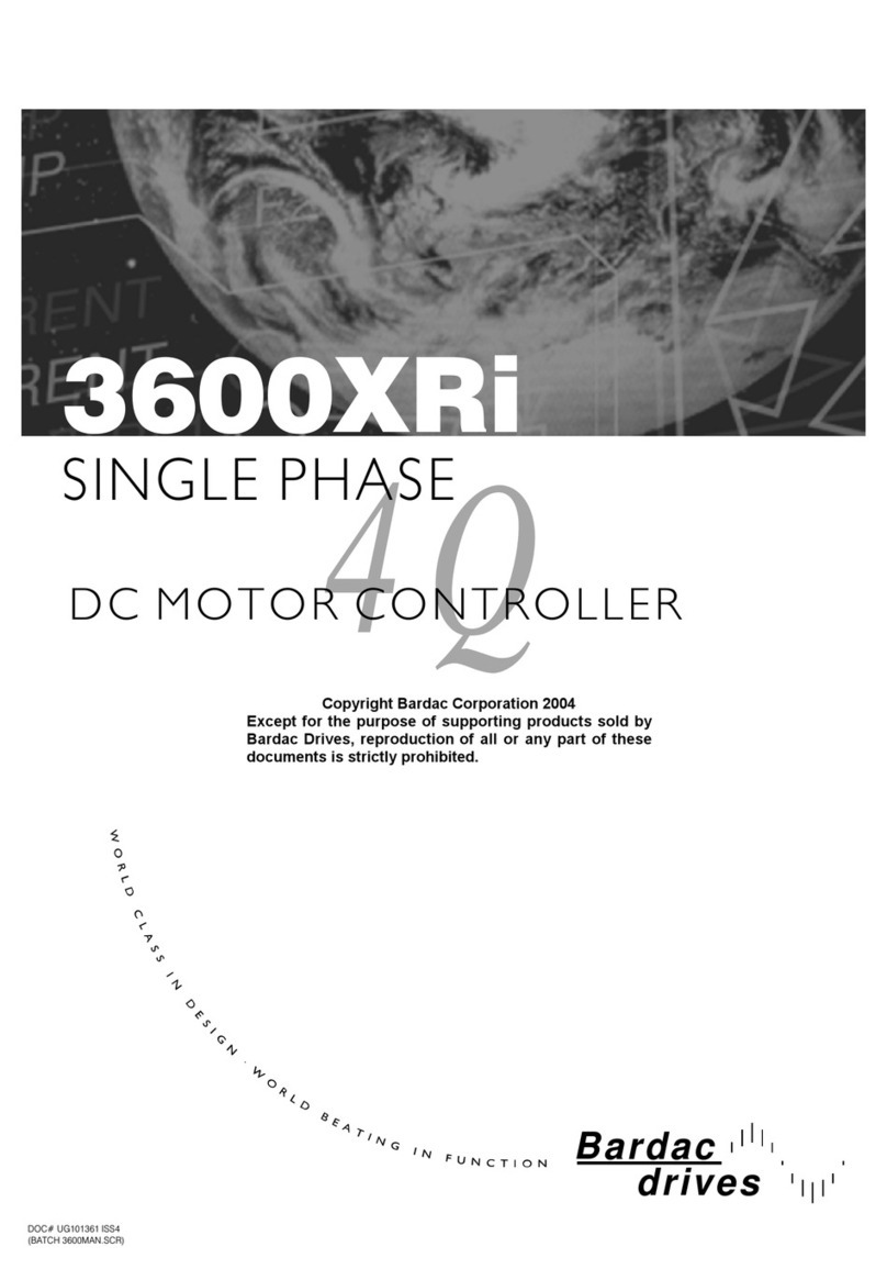 Bardac 3600XRi manual