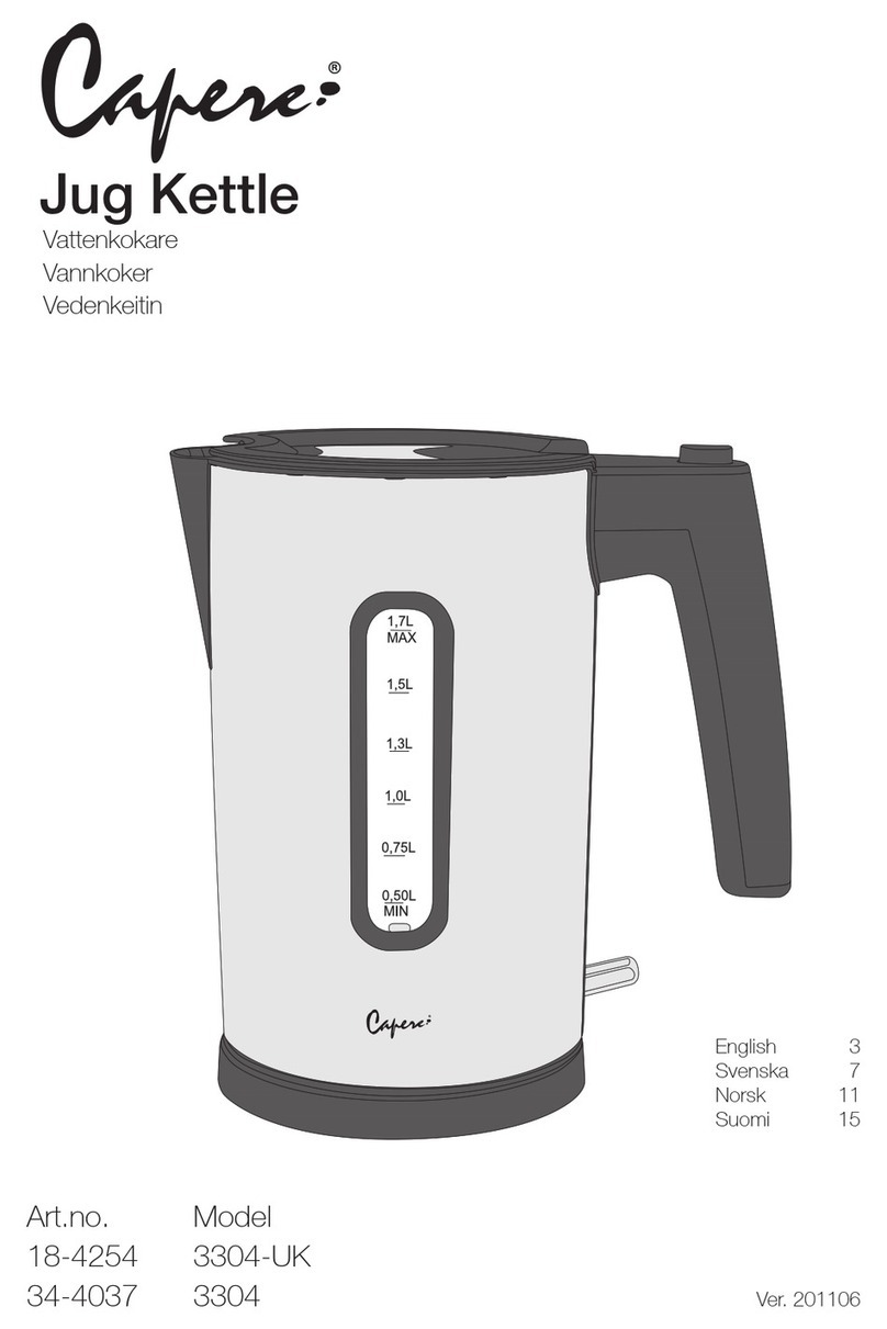 CAPERE 3304-KUK user manual