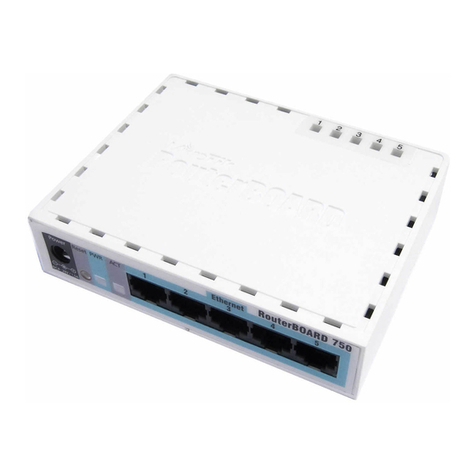 MikroTik 750/GL user manual