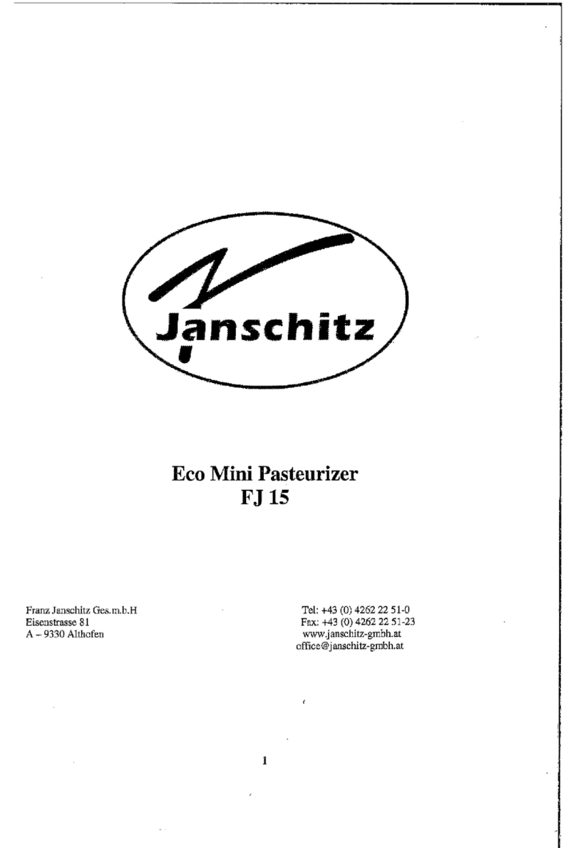 Milky FJ 15 user manual