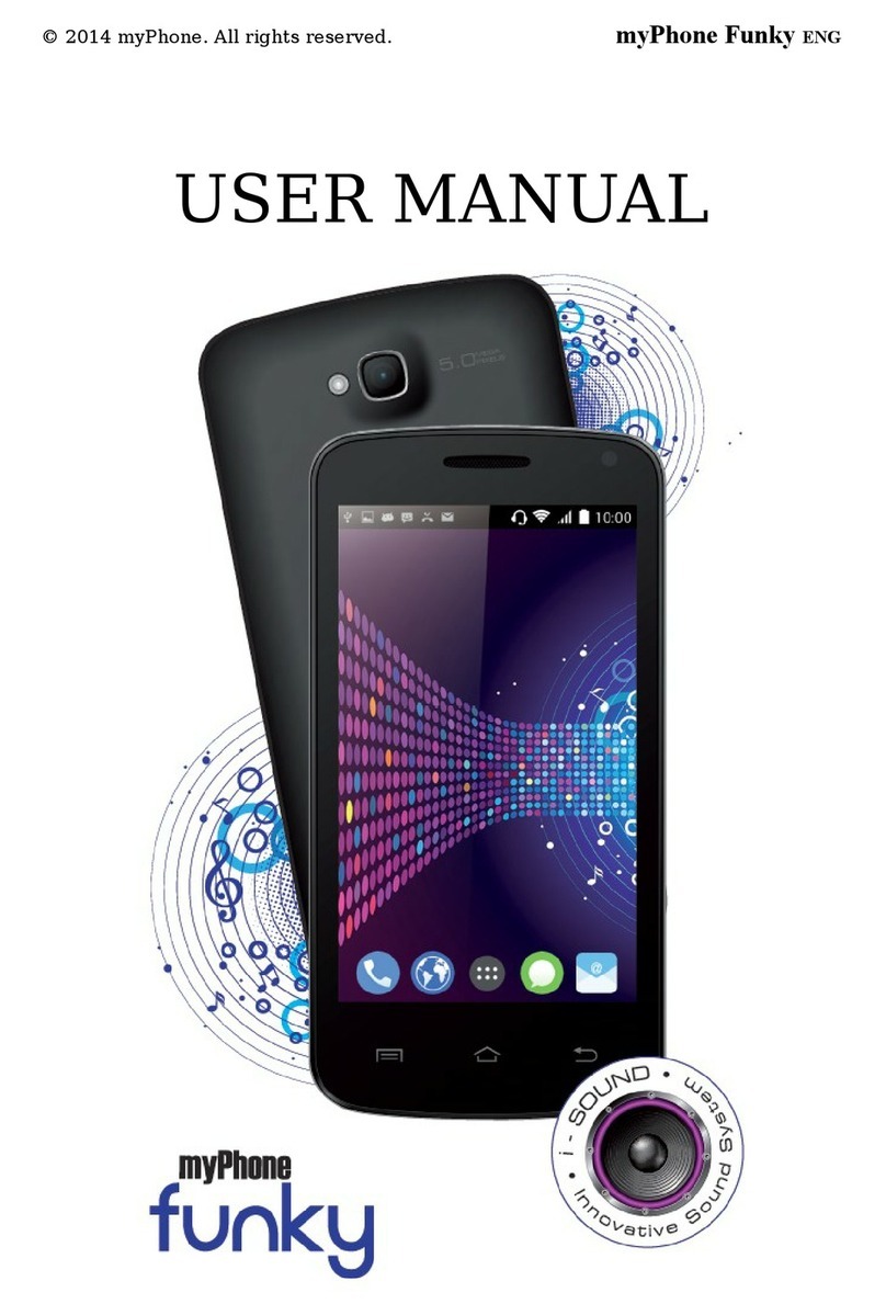 myPhone Funky user manual