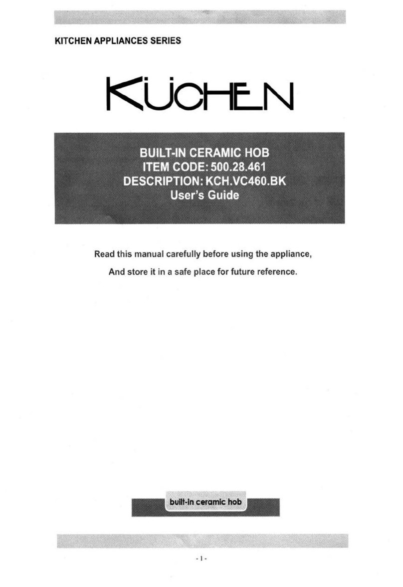 kuchen KCH.VC460.BK user guide
