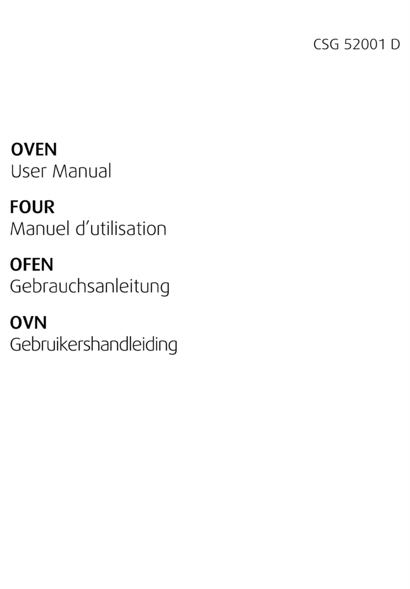 Beko CSG 51001 D User manual