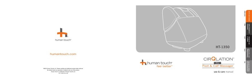 Human Touch HT-1350 Use & care manual