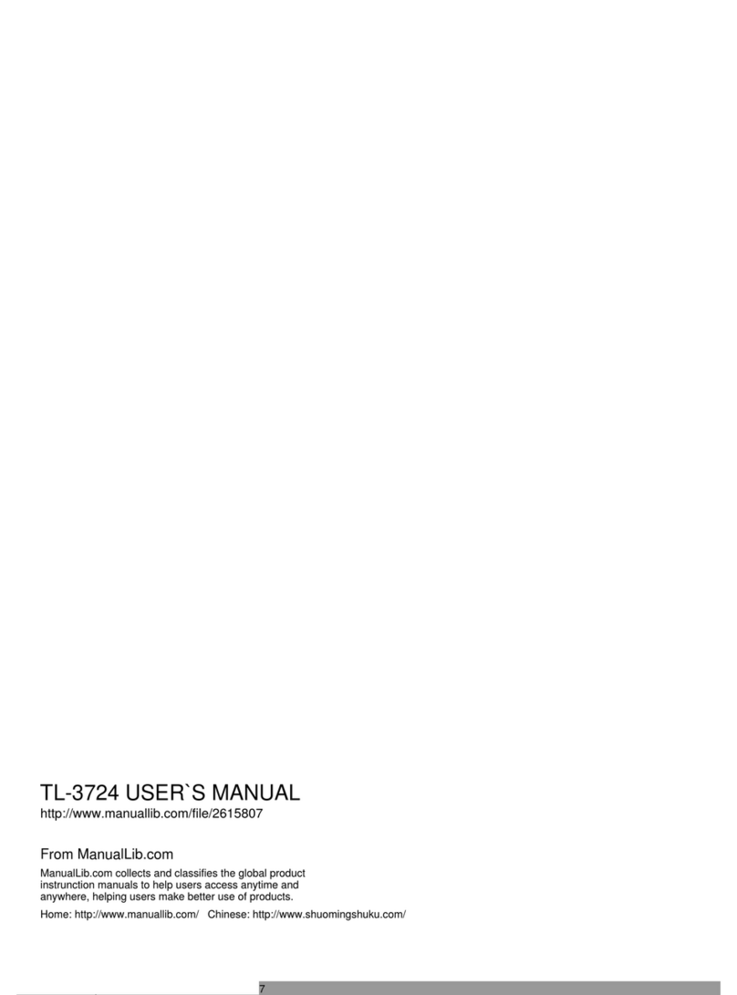 TL Elektronic TL-3724 user manual