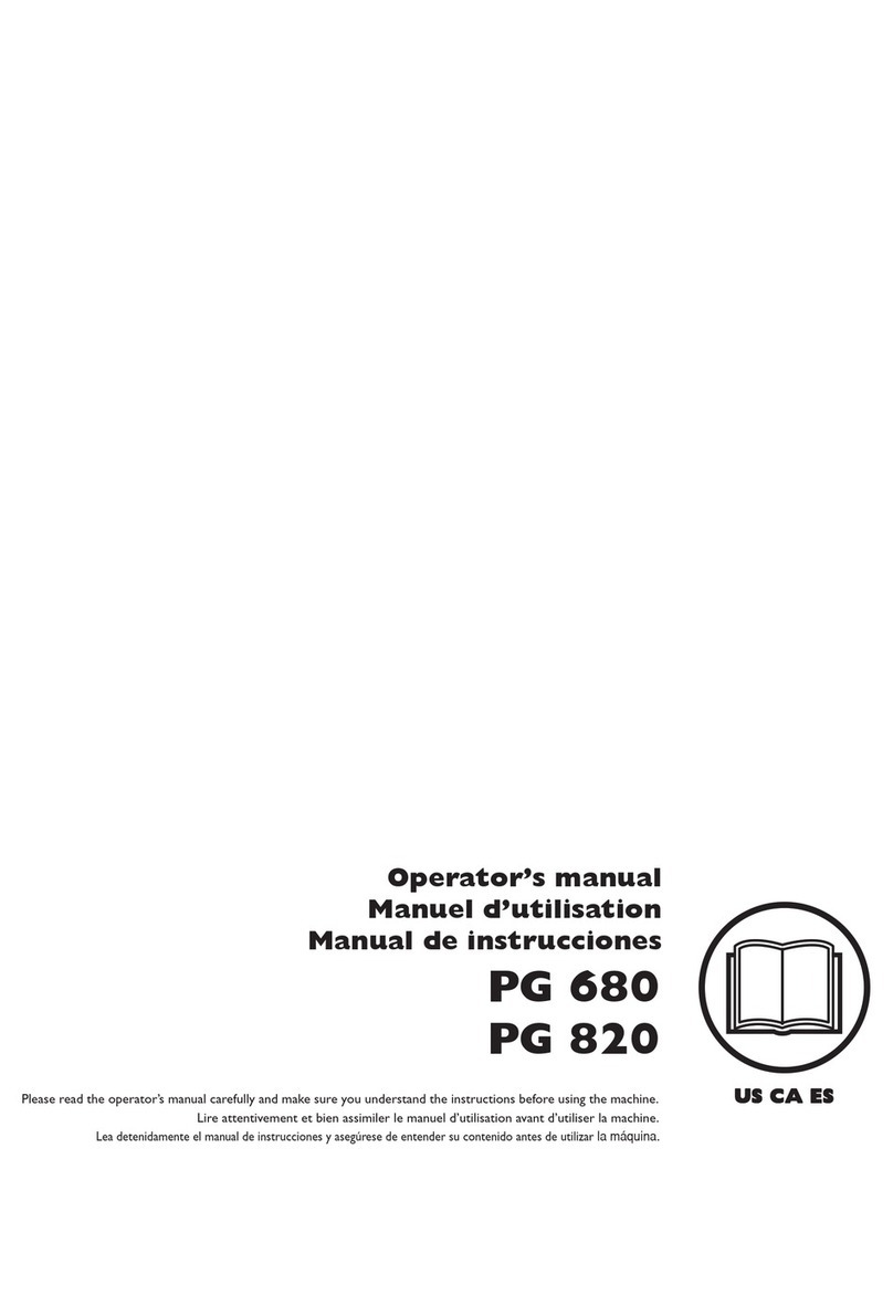 Husqvarna PG680 Operator's manual
