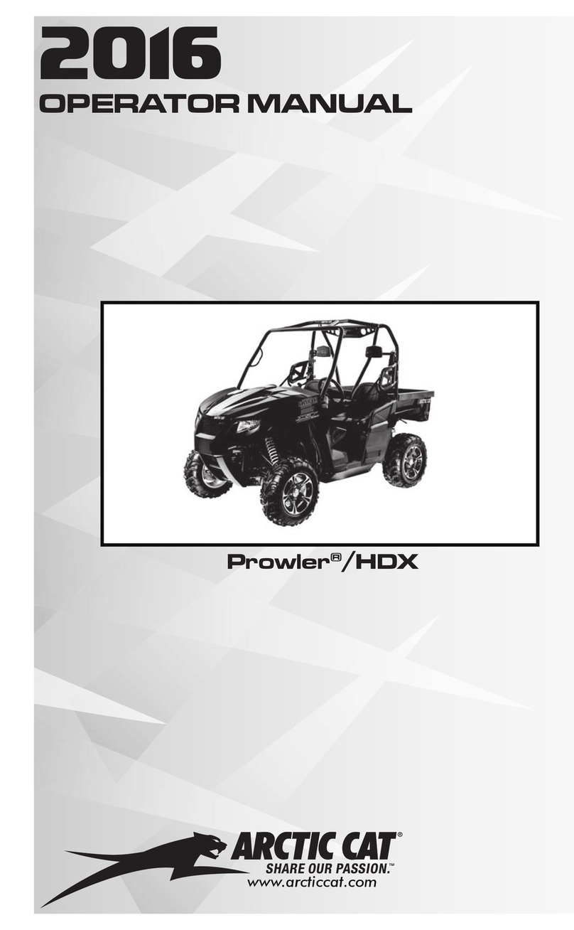 Arctic Cat Prowler Operator's manual