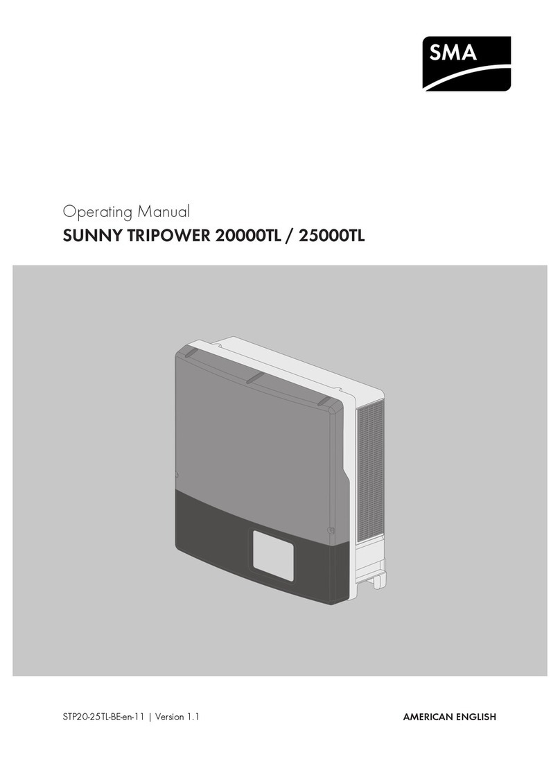 SMA Solar Technology SUNNY TRIPOWER STP 20000TL-30 operating manual