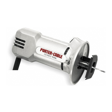 Porter-Cable 7499 instruction manual