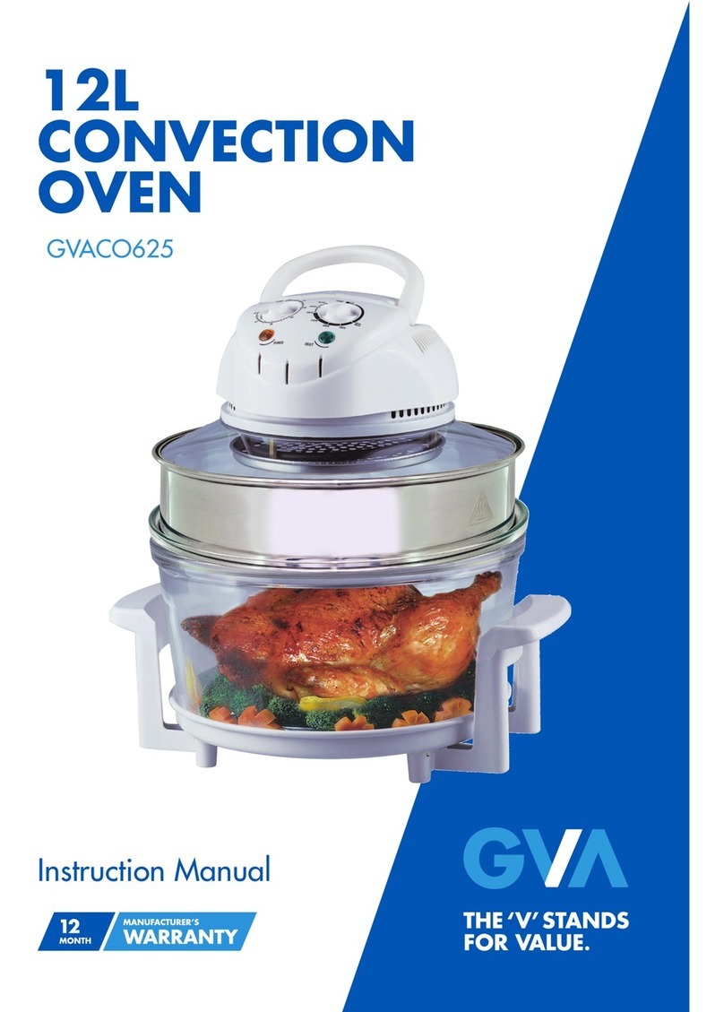 GVA CO625 instruction manual
