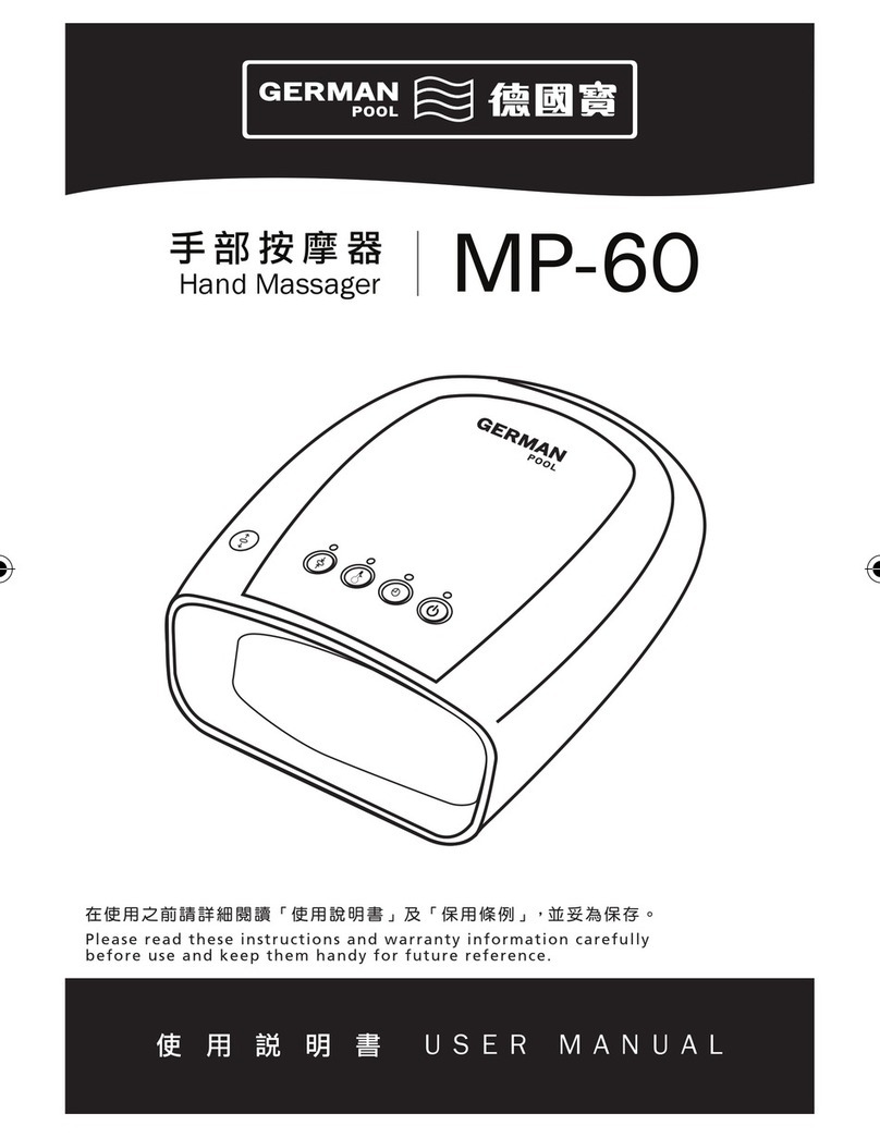 German pool MP-60 user manual German pool MP-60 user manual