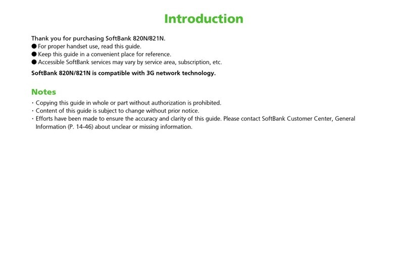 SoftBank 820n user guide