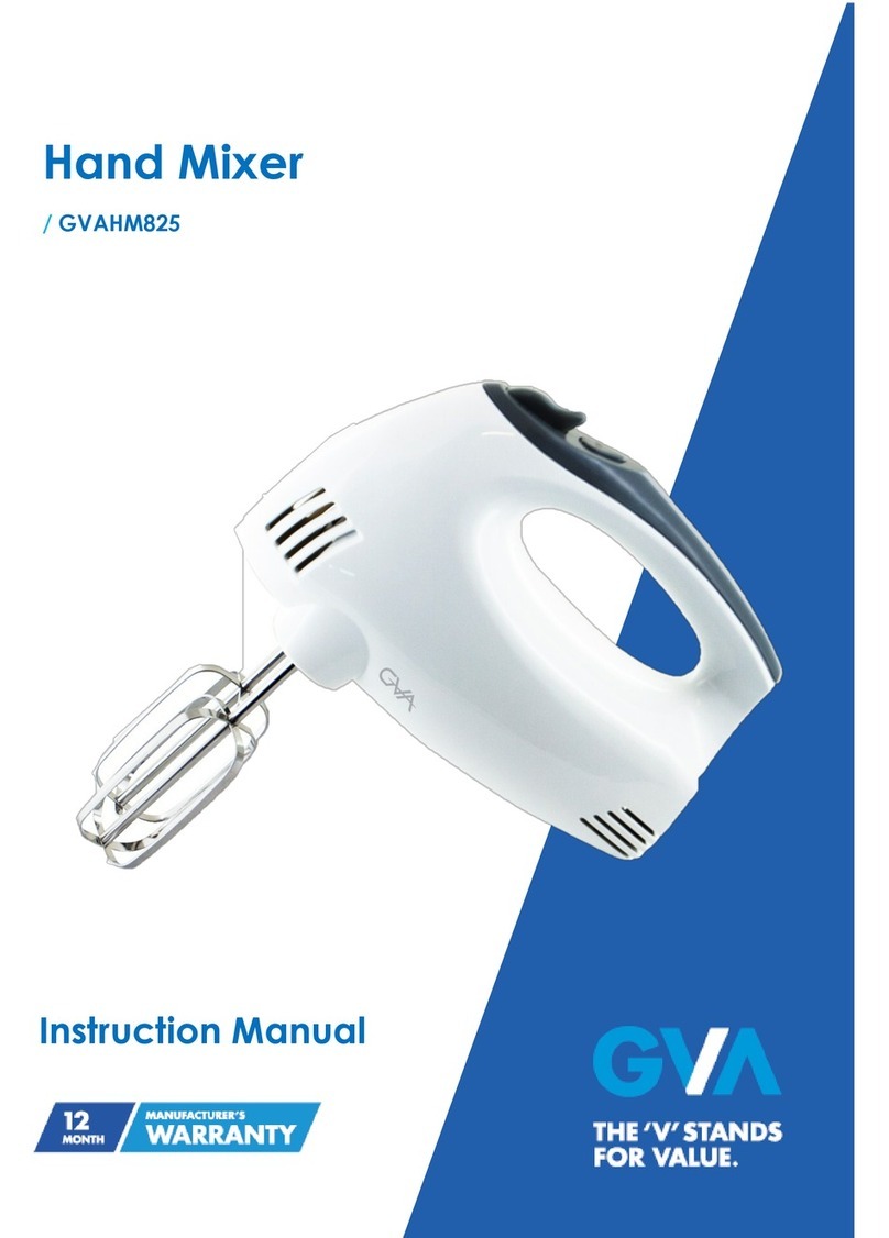 GVA HM825 instruction manual