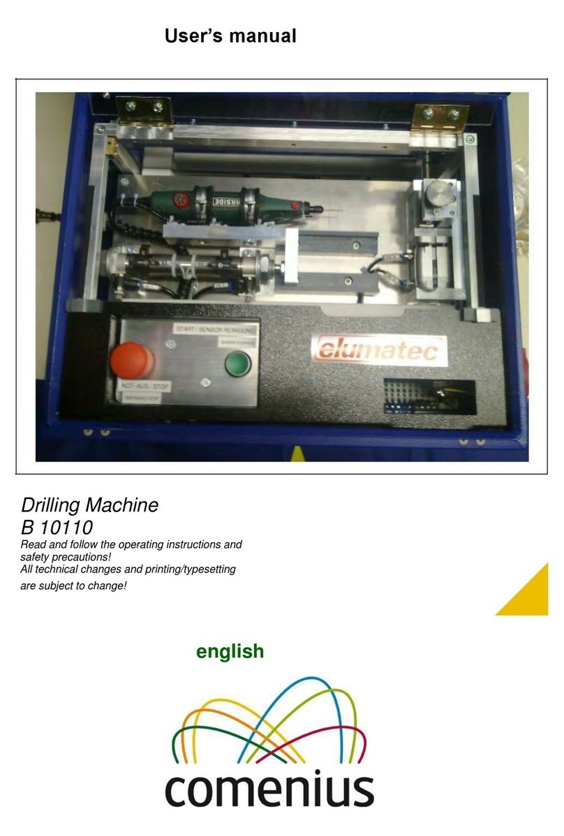Comenius B 10110 operating instructions