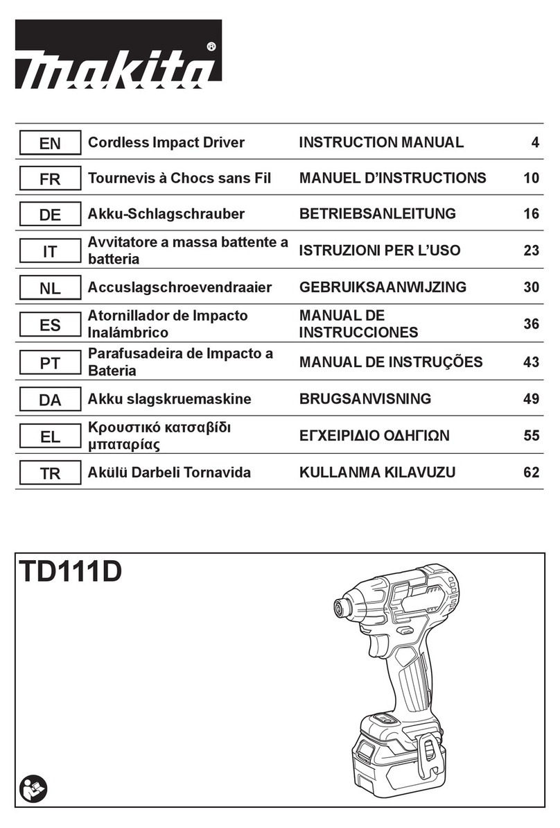 Makita TD111D User manual