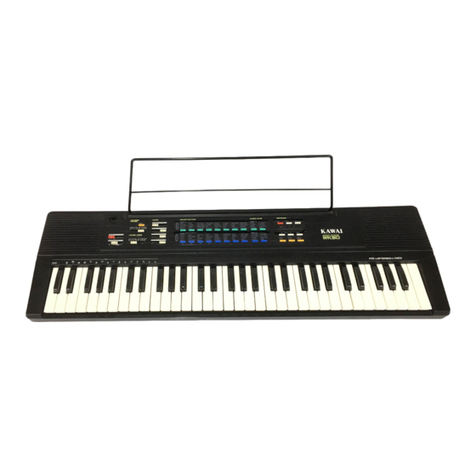 Kawai WK 50 User manual