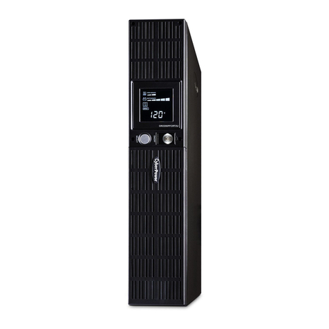 CyberPower OR1000PFCRT2U User manual