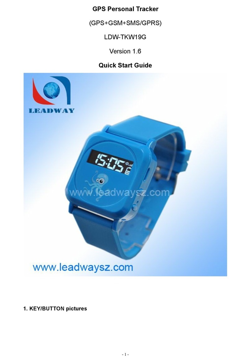 Leadway LDW-TKW19G quick start guide