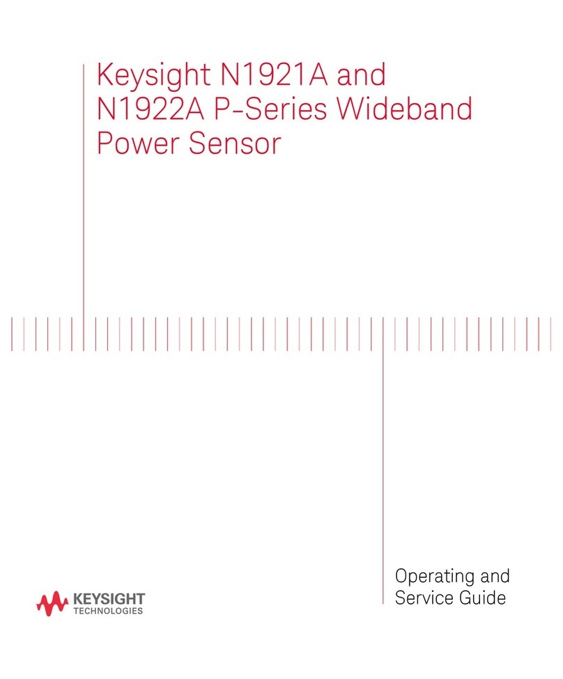 Keysight n1921a Operating and service guide Keysight n1921a Operating and service guide