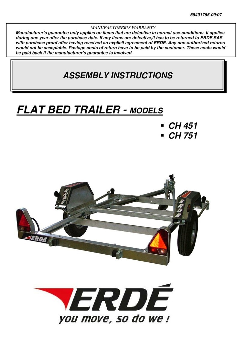 Erde CH 451 User manual