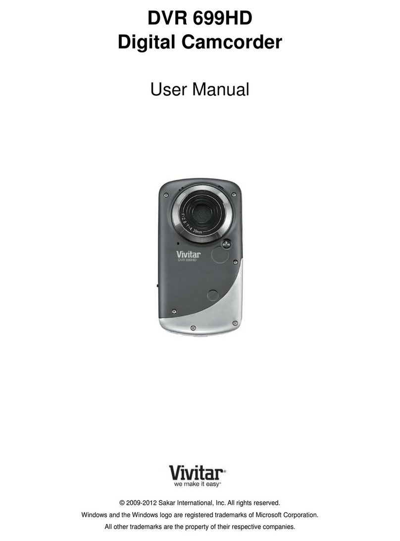 Vivitar DVR 699HD user manual