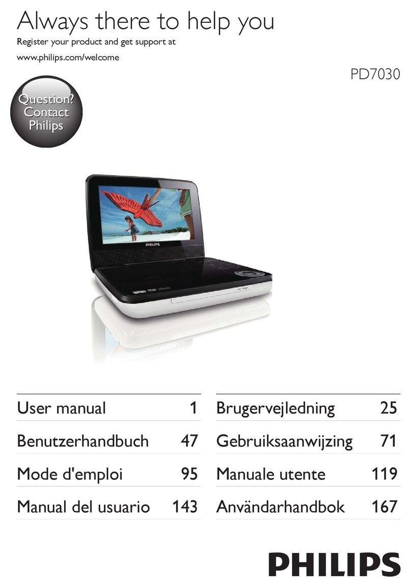 Philips PD7030 User manual