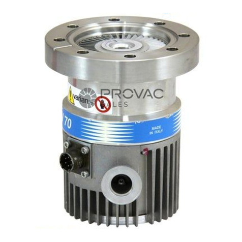 Varian Turbo-V70LP User manual